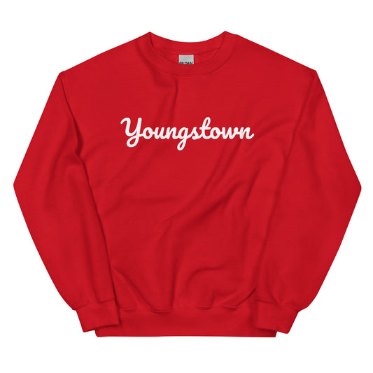 Youngstown Ohio Crewneck Solo Script Unisex Sweatshirt Youngstown Ohio Crewneck Solo Script Unisex Sweatshirt