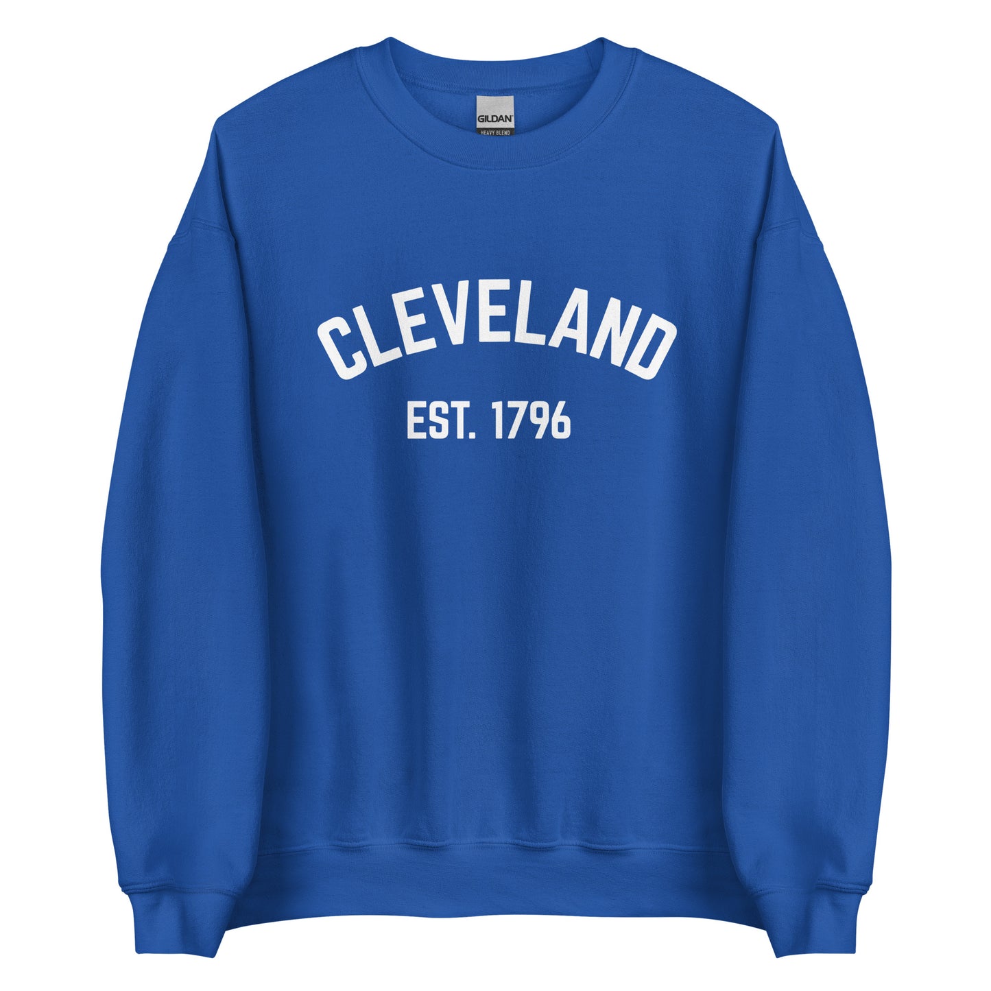 Cleveland Ohio EST Crewneck Unisex Sweatshirt Cleveland Ohio EST Crewneck Unisex Sweatshirt