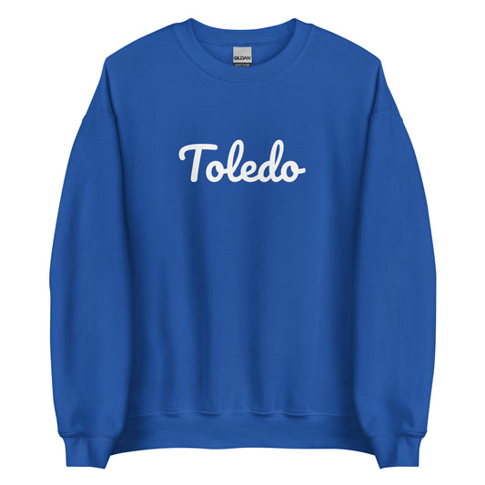Toledo Ohio Solo Script Unisex Crewneck Sweatshirt Toledo Ohio Solo Script Unisex Crewneck Sweatshirt