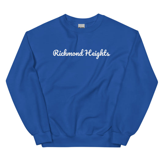 Richmond Heights Ohio Solo Script Crewneck Unisex Sweatshirt Richmond Heights Ohio Solo Script Crewneck Unisex Sweatshirt