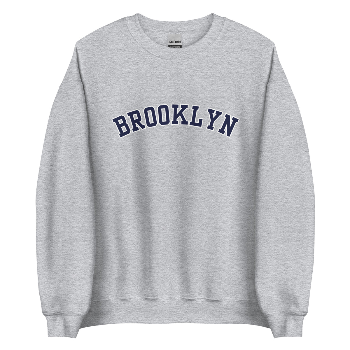Brooklyn, Ohio Unisex Crewneck - Block Solo Outline Brooklyn, Ohio Unisex Crewneck - Block Solo Outline