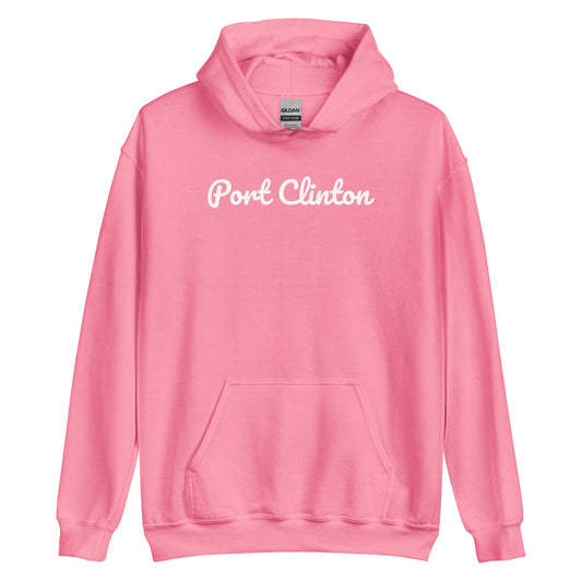 Port Clinton Ohio Solo Script Unisex Hoodie Port Clinton Ohio Solo Script Unisex Hoodie
