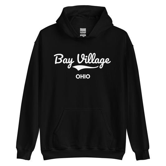 Bay Village, Ohio Script Unisex Hoodie Bay Village, Ohio Script Unisex Hoodie
