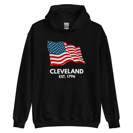 Cleveland Ohio Fourth of July Unisex Hoodie Cleveland Ohio Fourth of July Unisex Hoodie