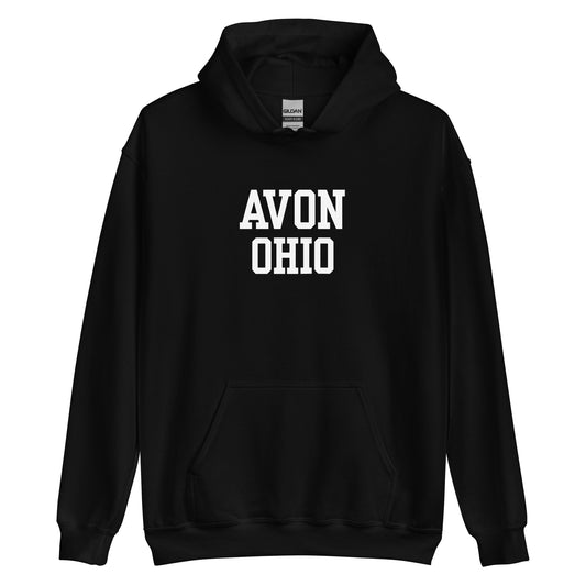Avon Ohio Block Unisex Hoodie Avon Ohio Block Unisex Hoodie