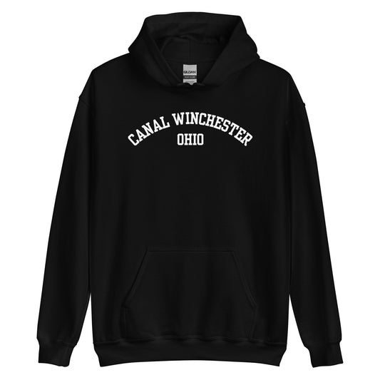 Canal Winchester Ohio Block Unisex Hoodie Canal Winchester Ohio Block Unisex Hoodie