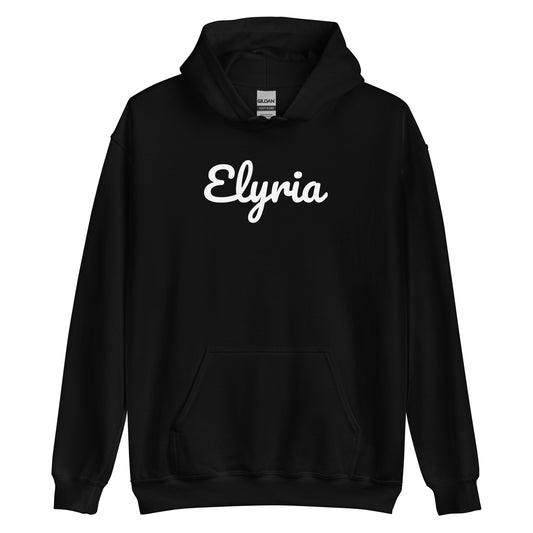 Elyria Ohio Solo Script Unisex Hoodie Elyria Ohio Solo Script Unisex Hoodie