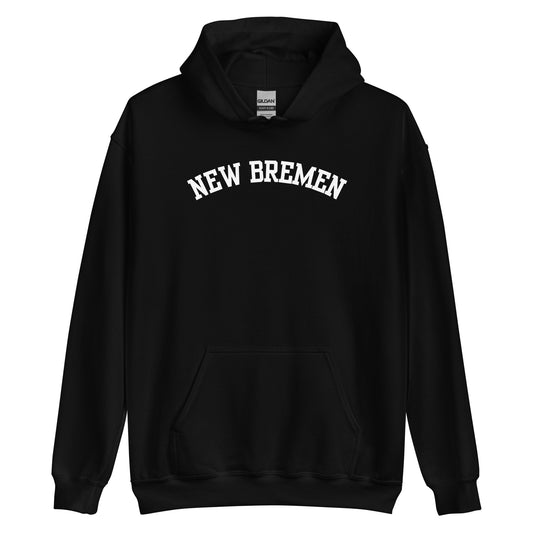 New Bremen Ohio Block Solo Unisex Hoodie New Bremen Ohio Block Solo Unisex Hoodie