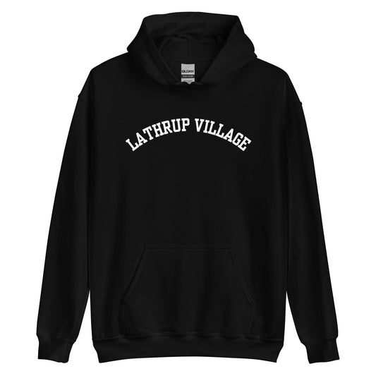 Lathrup Village, Michigan Block Solo Unisex Hoodie Lathrup Village, Michigan Block Solo Unisex Hoodie