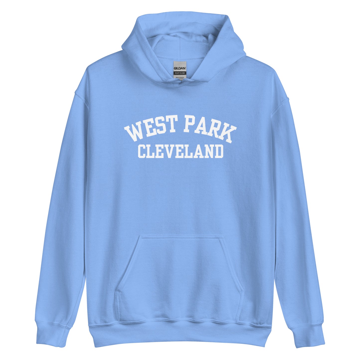West Park Cleveland Ohio Block Unisex Hoodie West Park Cleveland Ohio Block Unisex Hoodie