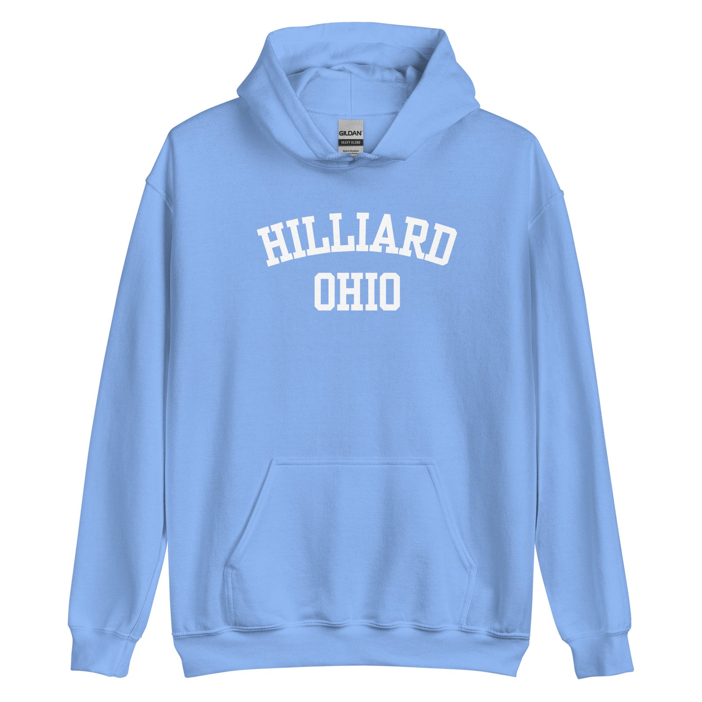 Hilliard, Ohio Block Unisex Hoodie Hilliard, Ohio Block Unisex Hoodie
