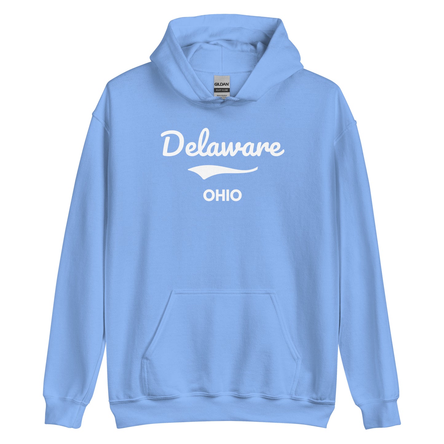 Delaware Ohio Script Unisex Hoodie Delaware Ohio Script Unisex Hoodie