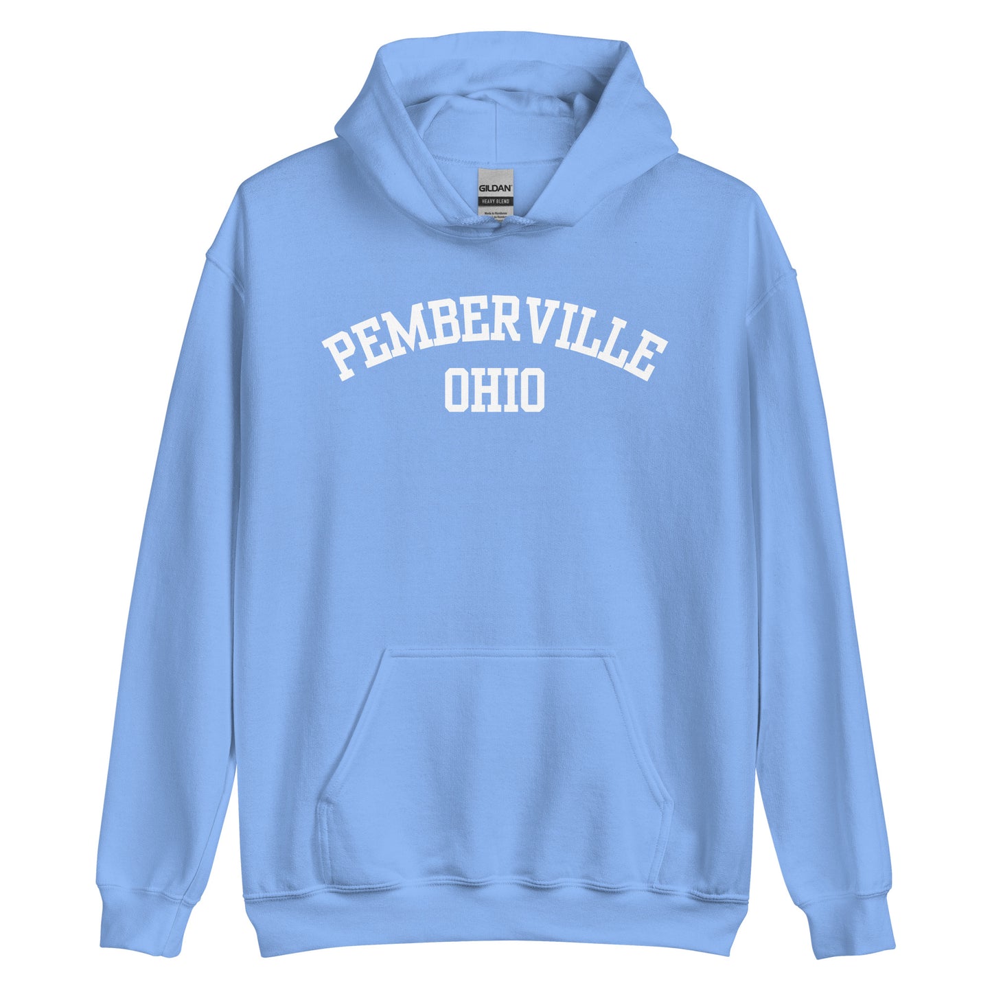 Pemberville Ohio Block Unisex Hoodie Pemberville Ohio Block Unisex Hoodie