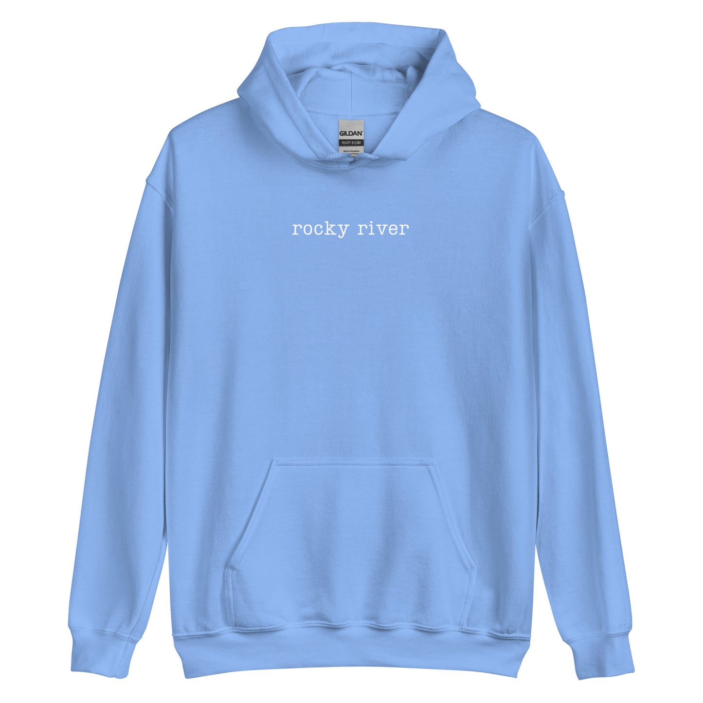 Rocky River Minimalist Unisex Hoodie Rocky River Minimalist Unisex Hoodie