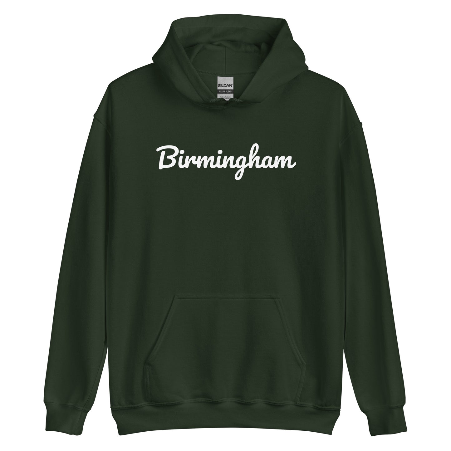 Birmingham, Michigan Solo Script Unisex Hoodie Birmingham, Michigan Solo Script Unisex Hoodie