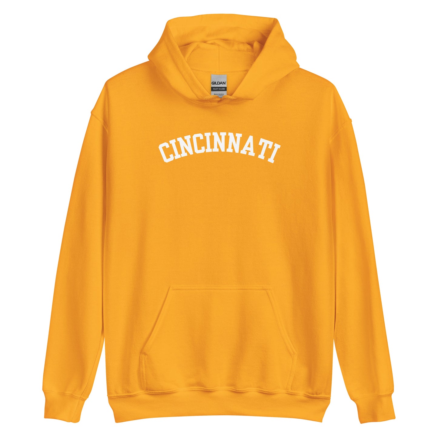 Cincinnati Ohio Block Solo Unisex Hoodie Cincinnati Ohio Block Solo Unisex Hoodie