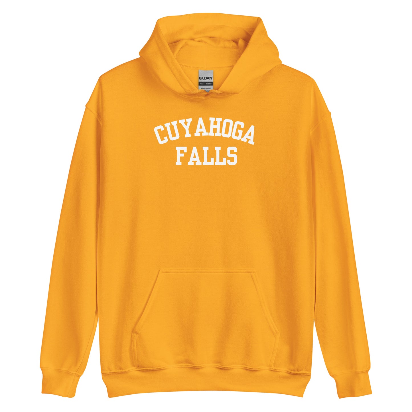 Cuyhoga Falls Ohio Block Solo Unisex Hoodie Cuyhoga Falls Ohio Block Solo Unisex Hoodie