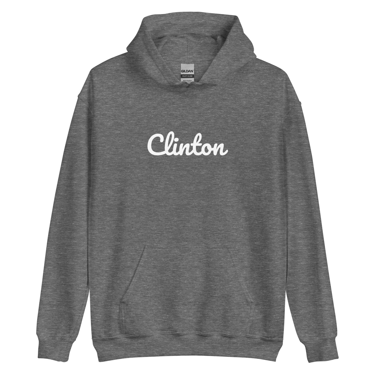 Clinton, Michigan Solo Script Unisex Hoodie Clinton, Michigan Solo Script Unisex Hoodie