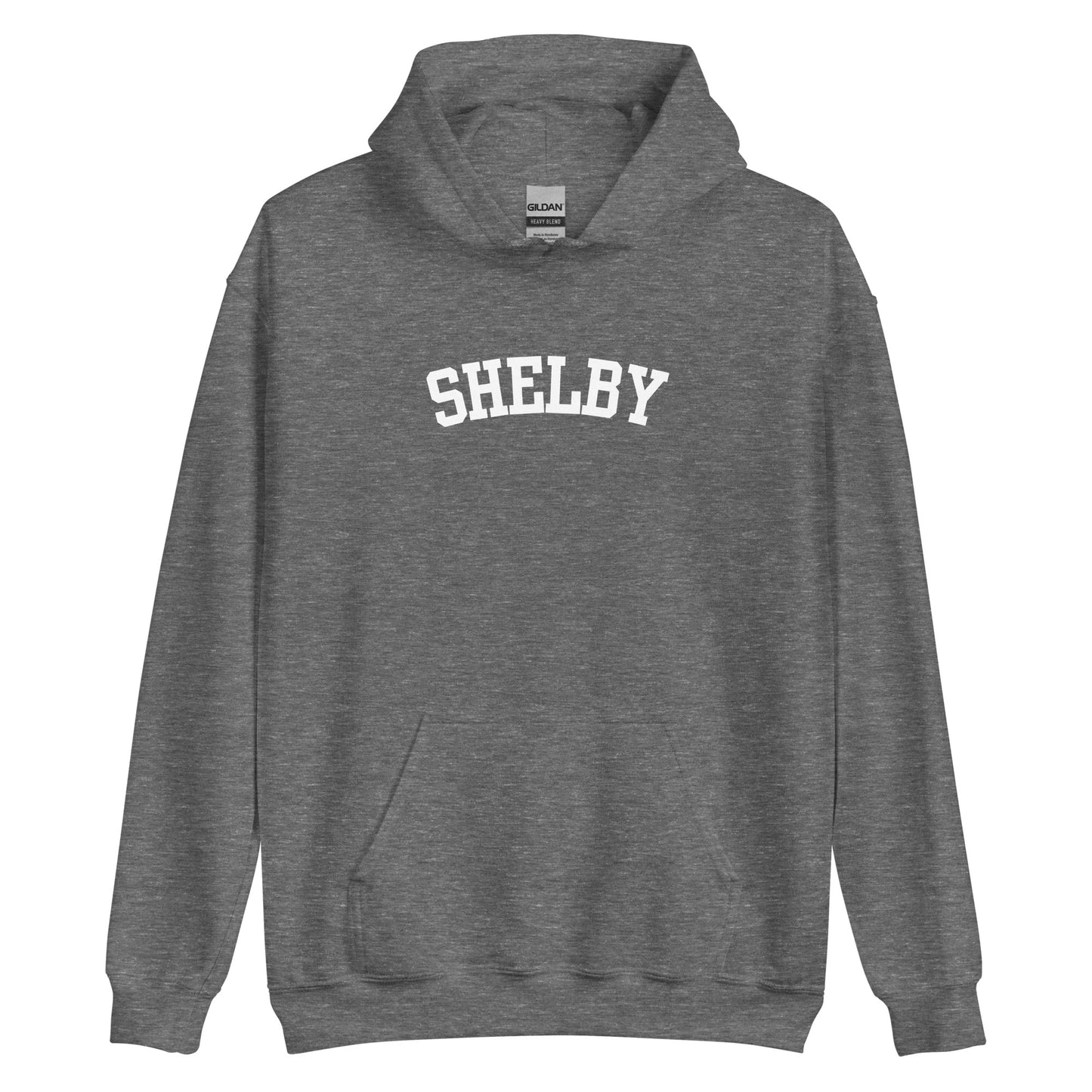 Shelby, Michigan Block Solo Unisex Hoodie Shelby, Michigan Block Solo Unisex Hoodie