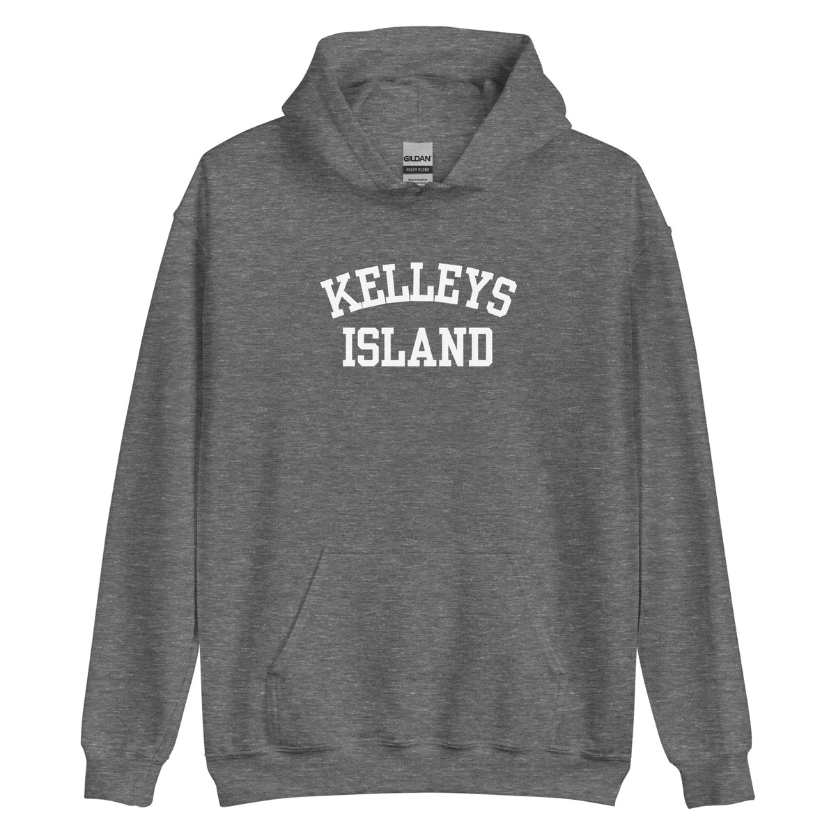 Kelleys Island Lake Erie Ohio Block Solo Unisex Hoodie Kelleys Island Lake Erie Ohio Block Solo Unisex Hoodie