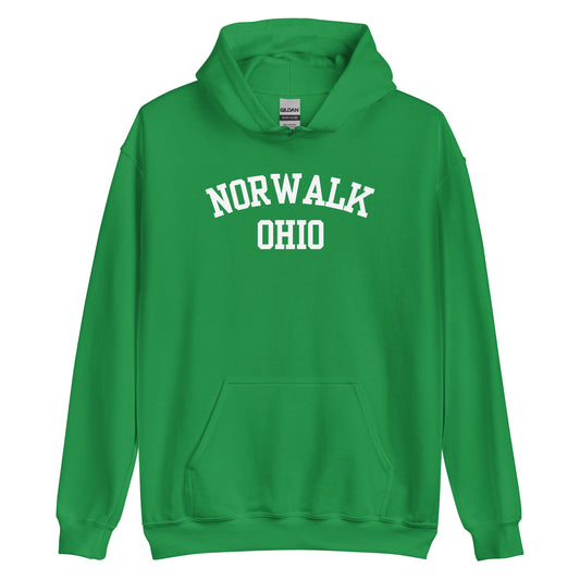 Norwalk, Ohio Block Unisex Hoodie Norwalk, Ohio Block Unisex Hoodie