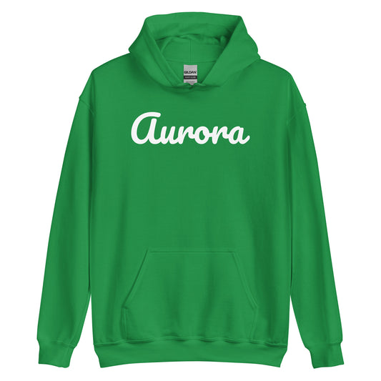 Aurora Ohio Solo Script Unisex Hoodie Aurora Ohio Solo Script Unisex Hoodie