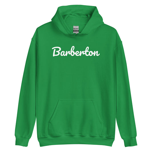 Barberton Ohio Solo Script Unisex Hoodie Barberton Ohio Solo Script Unisex Hoodie