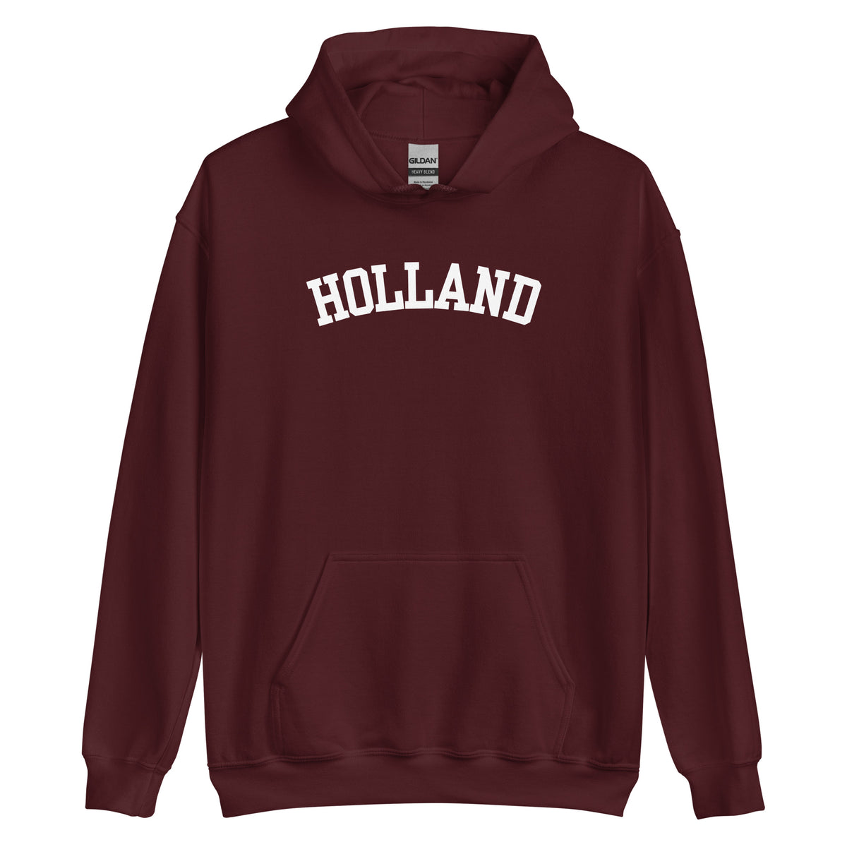Holland, Michigan Solo Block Unisex Hoodie Holland, Michigan Solo Block Unisex Hoodie
