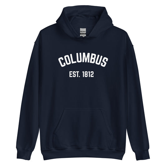 Columbus Ohio EST Unisex Hoodie Columbus Ohio EST Unisex Hoodie