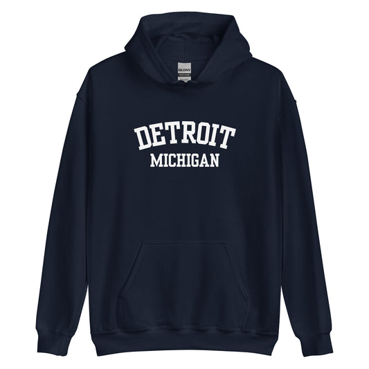 Detroit Michigan Unisex Hoodie Detroit Michigan Unisex Hoodie