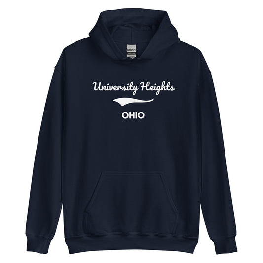 University Heights Ohio Script Unisex Hoodie University Heights Ohio Script Unisex Hoodie