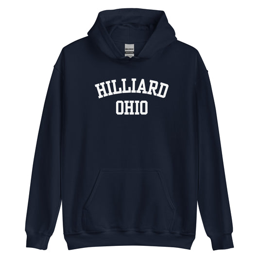 Hilliard, Ohio Block Unisex Hoodie Hilliard, Ohio Block Unisex Hoodie