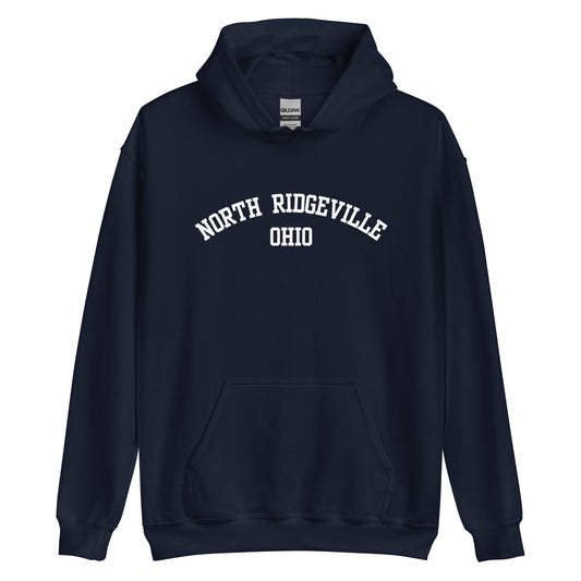 North Ridgeville Ohio Block Unisex Hoodie North Ridgeville Ohio Block Unisex Hoodie