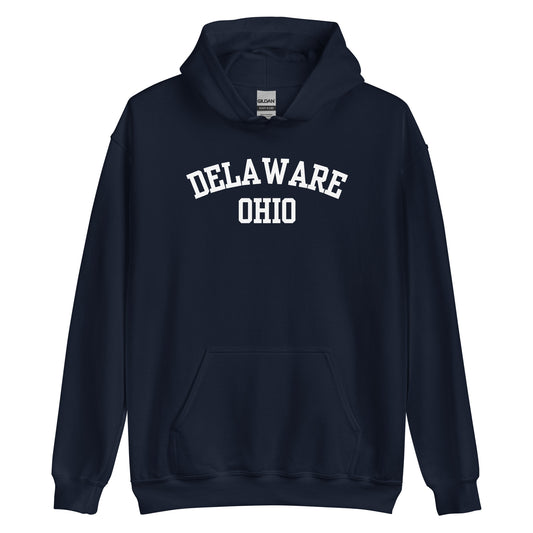 Delaware Ohio Block Unisex Hoodie Delaware Ohio Block Unisex Hoodie