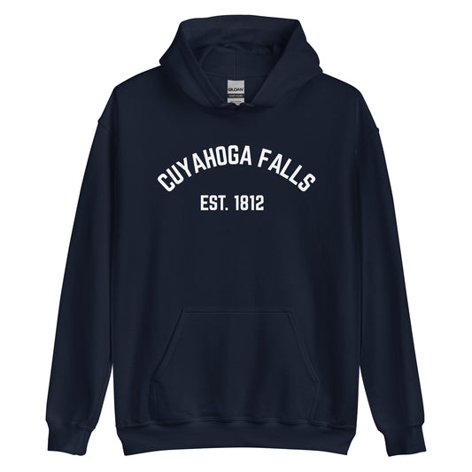 Cuyahoga Falls Ohio EST Unisex Hoodie Cuyahoga Falls Ohio EST Unisex Hoodie