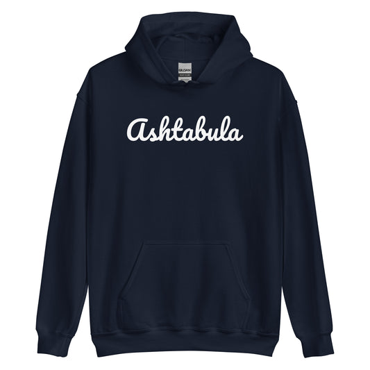 Ashtabula Ohio Solo Script Unisex Hoodie Ashtabula Ohio Solo Script Unisex Hoodie