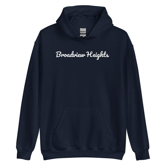 Broadview Heights Ohio Solo Script Unisex Hoodie Broadview Heights Ohio Solo Script Unisex Hoodie