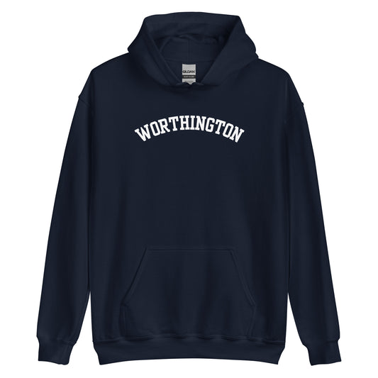 Worthington Ohio Block Solo Unisex Hoodie Worthington Ohio Block Solo Unisex Hoodie