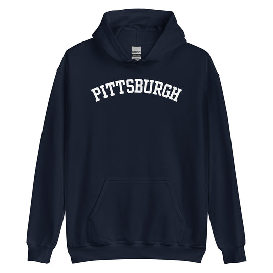 Pittsburgh, Pennsylvania Block Solo Unisex Hoodie Pittsburgh, Pennsylvania Block Solo Unisex Hoodie