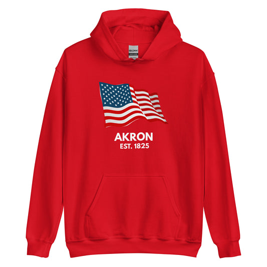 Akron Ohio USA Unisex Hoodie Akron Ohio USA Unisex Hoodie