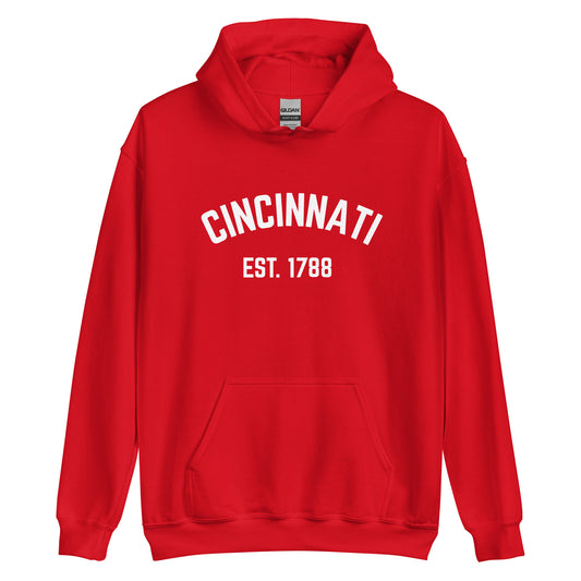 Cincinnati Ohio EST Unisex Hoodie Cincinnati Ohio EST Unisex Hoodie