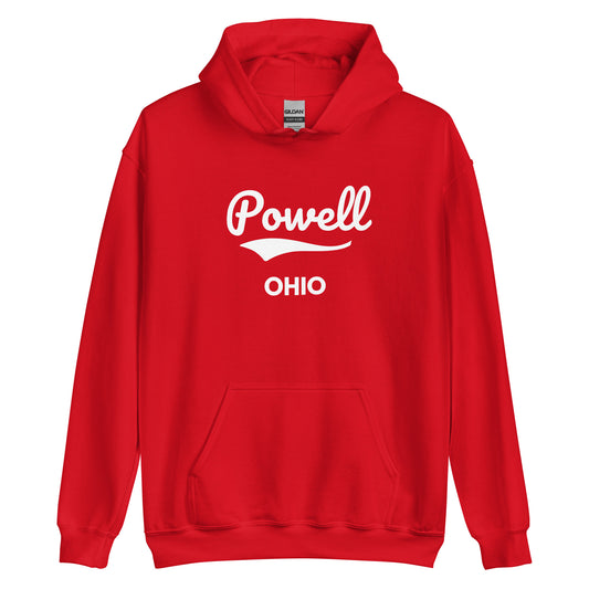 Powell Ohio Script Unisex Hoodie Powell Ohio Script Unisex Hoodie