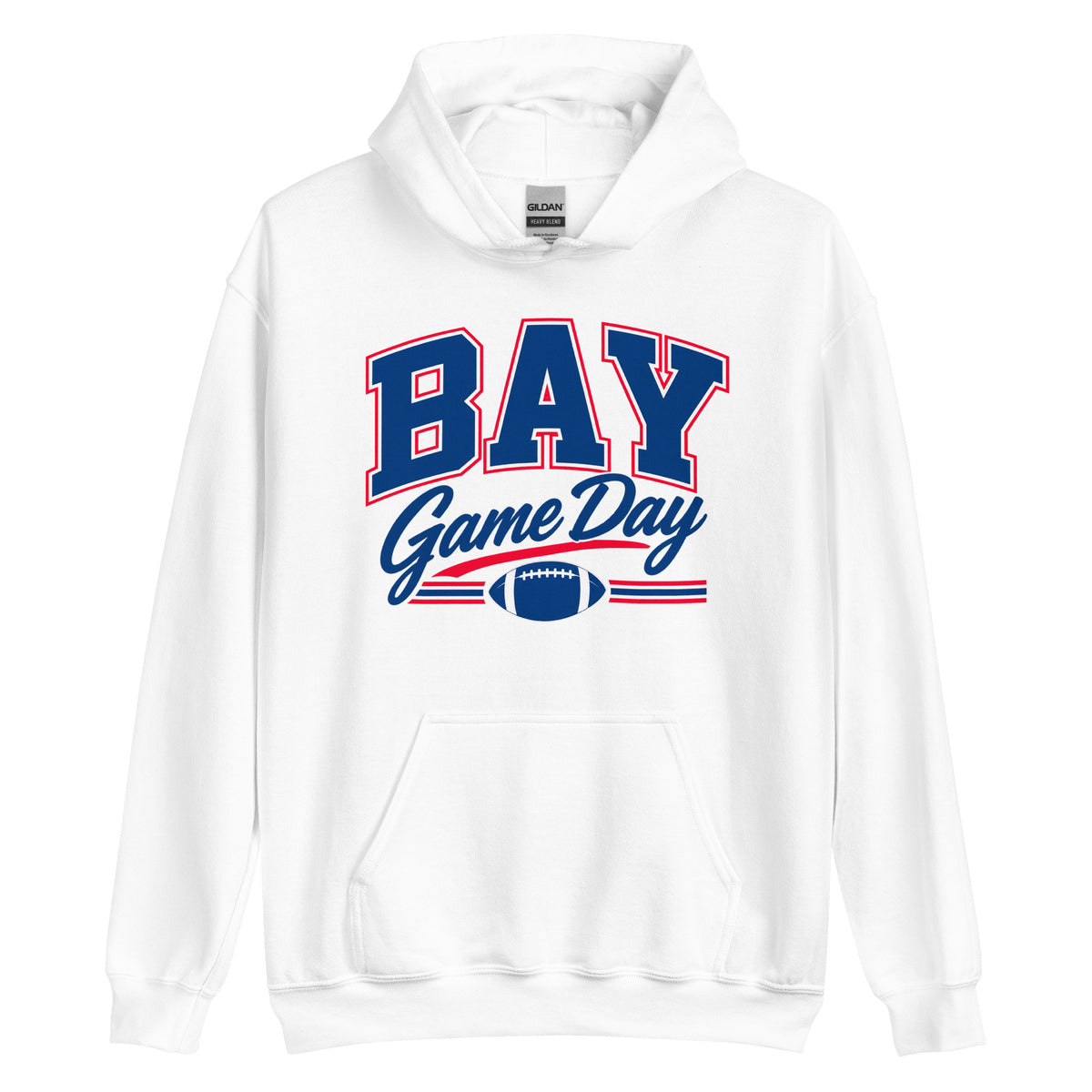 Bay Village, Ohio Football Unisex Hoodie - Gameday Bay Village, Ohio Football Unisex Hoodie - Gameday