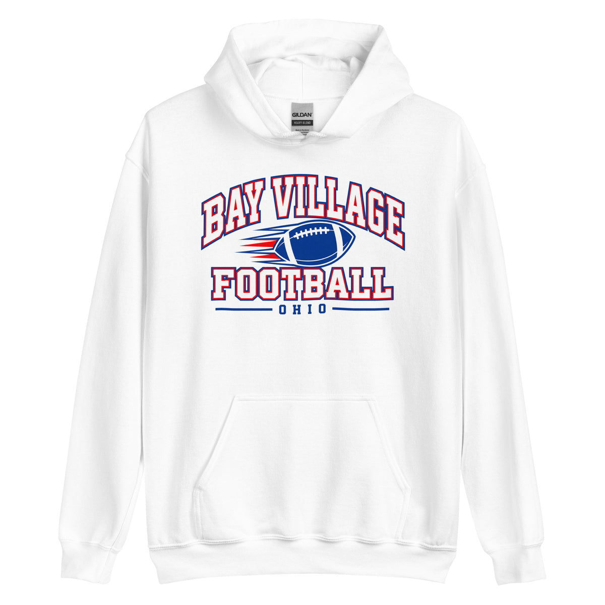 Bay Village, Ohio Football Unisex Hoodie Bay Village, Ohio Football Unisex Hoodie