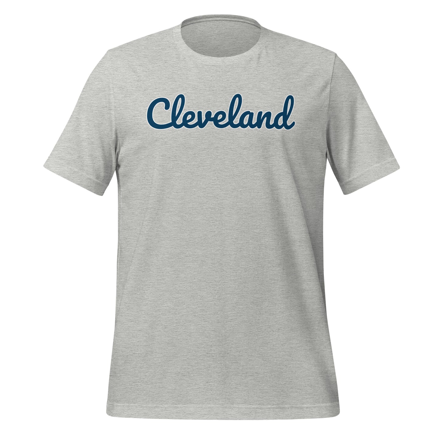 Cleveland Baseball Solo Script Blue Unisex T-Shirt Cleveland Baseball Solo Script Blue Unisex T-Shirt