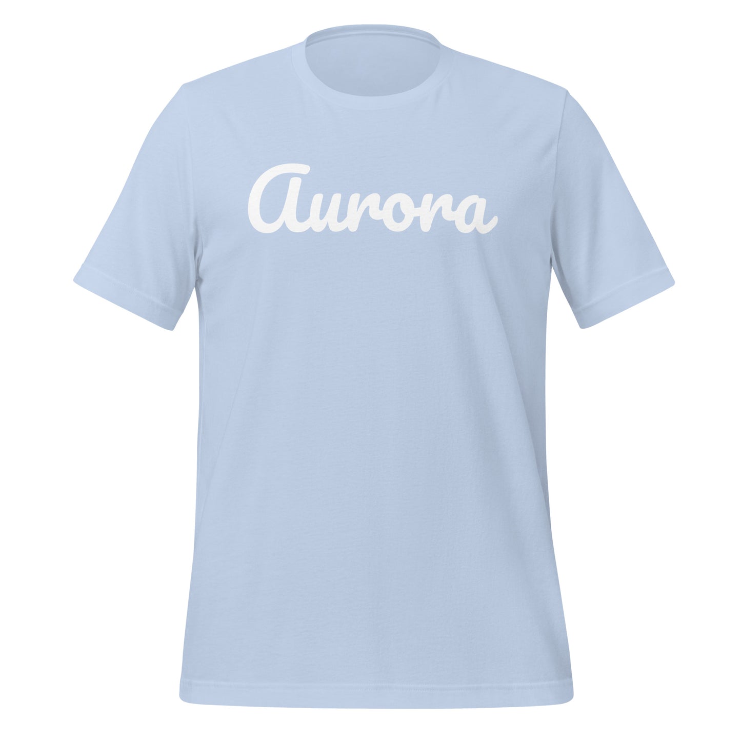 Aurora Ohio Solo Script Unisex t-shirt Aurora Ohio Solo Script Unisex t-shirt