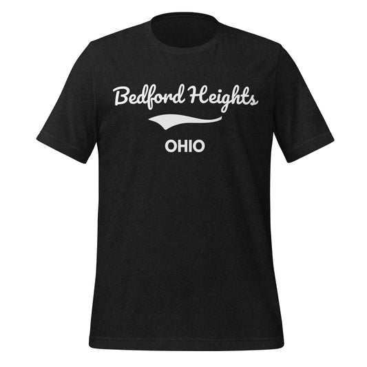 Bedford Heights Ohio Script Short Sleeve Unisex T-shirt Bedford Heights Ohio Script Short Sleeve Unisex T-shirt