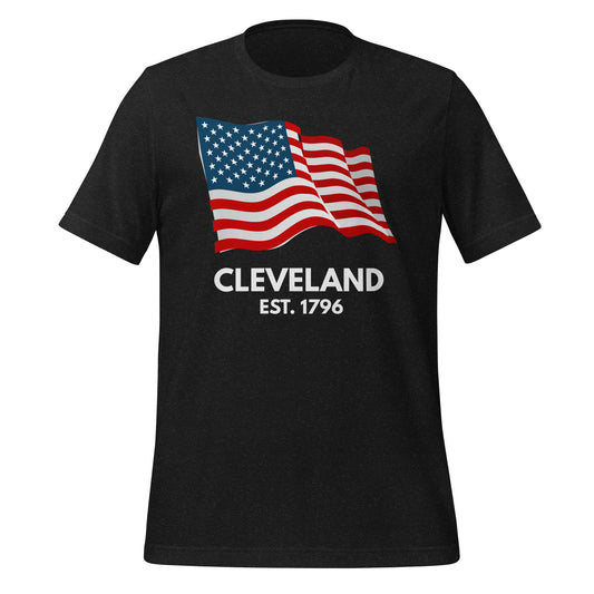Cleveland Ohio Fourth of July Short Sleeve Unisex T-shirt Cleveland Ohio Fourth of July Short Sleeve Unisex T-shirt