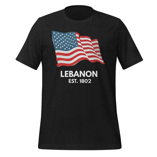 Lebanon Ohio USA Short Sleeve Unisex t-shirt Lebanon Ohio USA Short Sleeve Unisex t-shirt