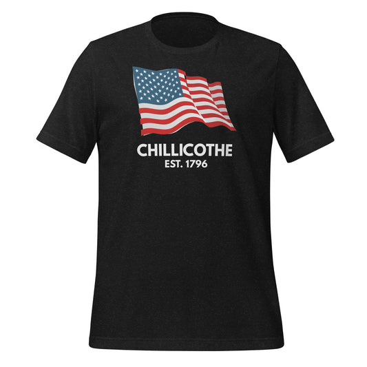 Chillicothe Ohio Fourth of July Short Sleeve Unisex T-shirt Chillicothe Ohio Fourth of July Short Sleeve Unisex T-shirt